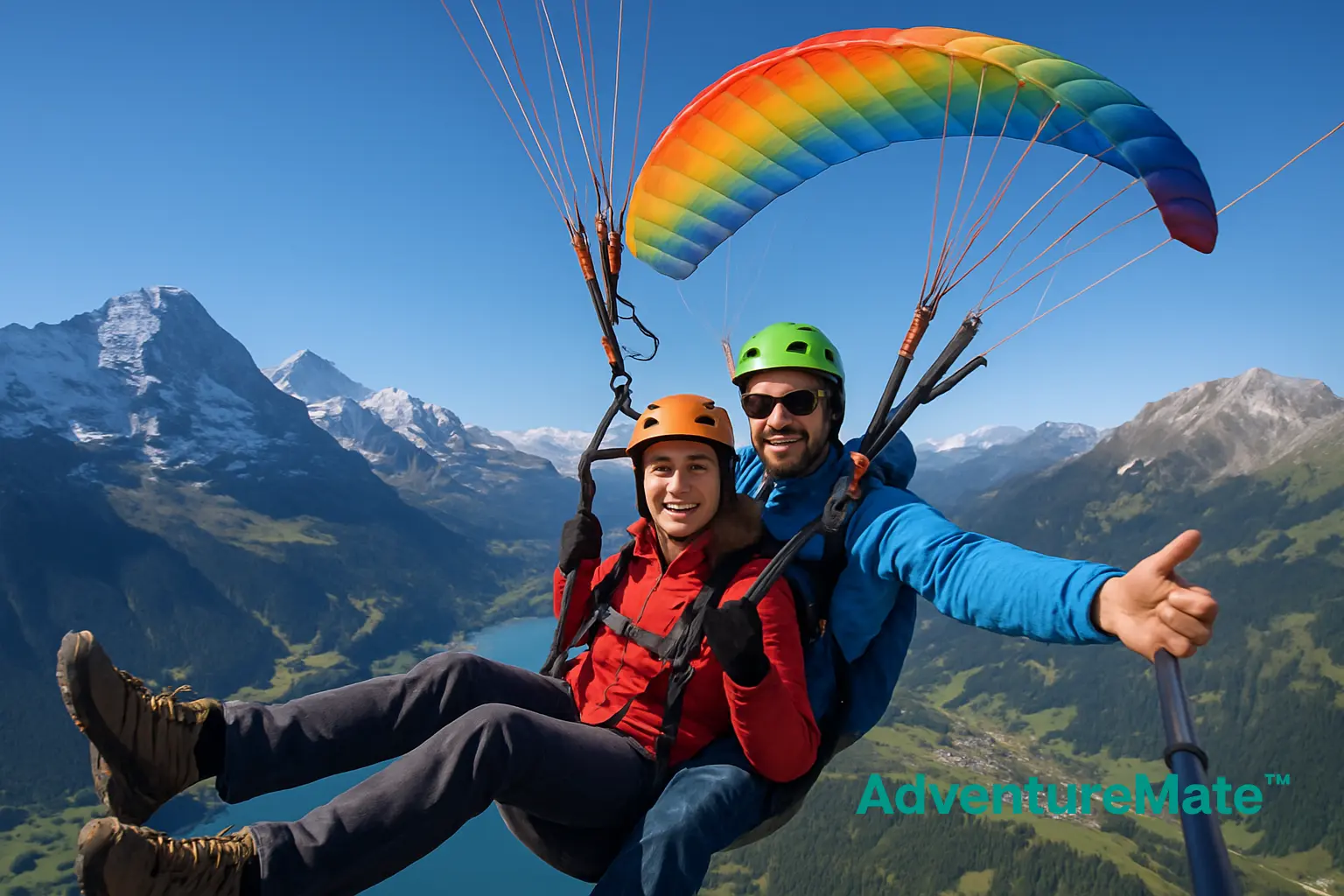 Rishabh made paragliding safe and wild. The ultimate AdventureMate™.