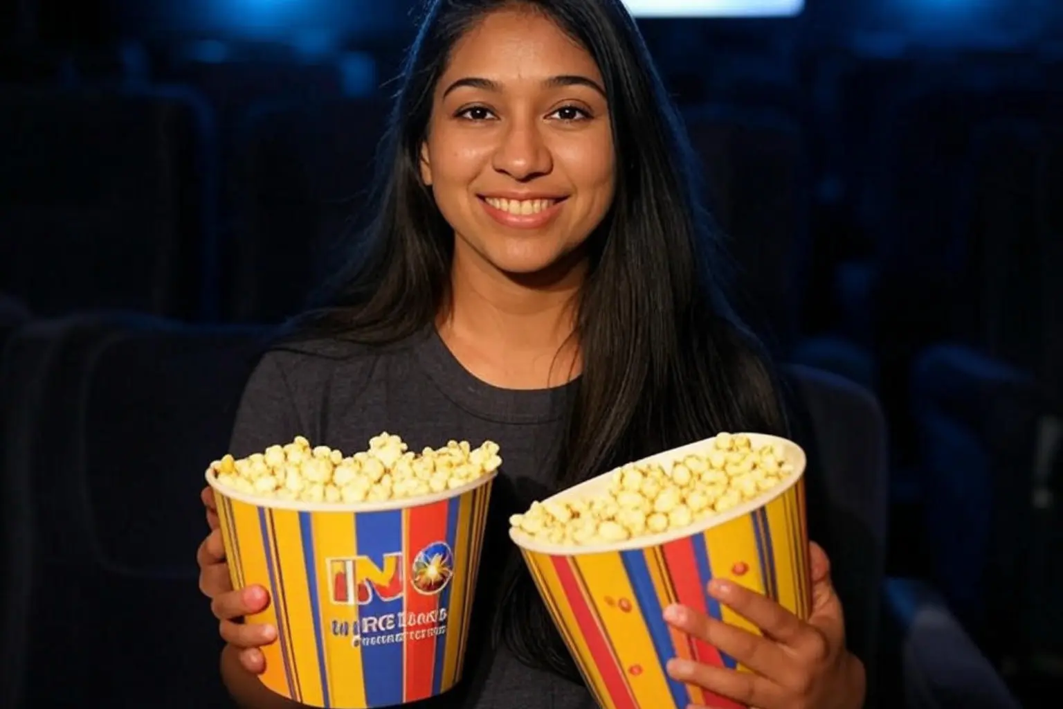 Movie night with Neha